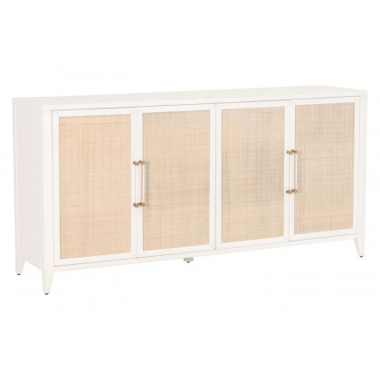 Essentials Traditions Holland Media Sideboard - Matte White