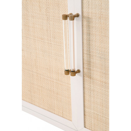 Essentials Traditions Holland Media Sideboard - Matte White