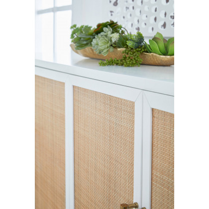 Essentials Traditions Holland Media Sideboard - Matte White