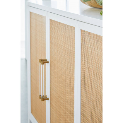 Essentials Traditions Holland Media Sideboard - Matte White