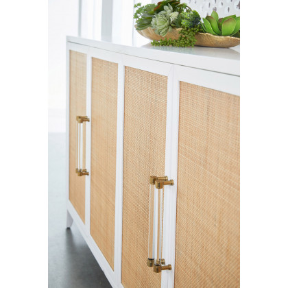 Essentials Traditions Holland Media Sideboard - Matte White