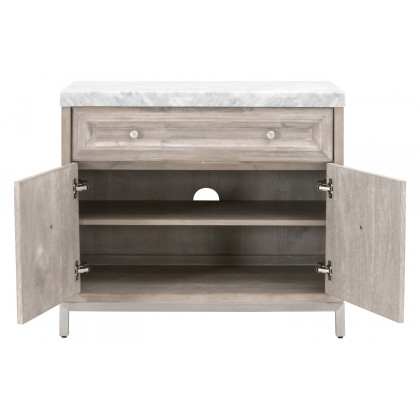 Essentials Azure Carrera Media Chest - Natural Gray