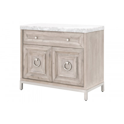 Essentials Azure Carrera Media Chest - Natural Gray