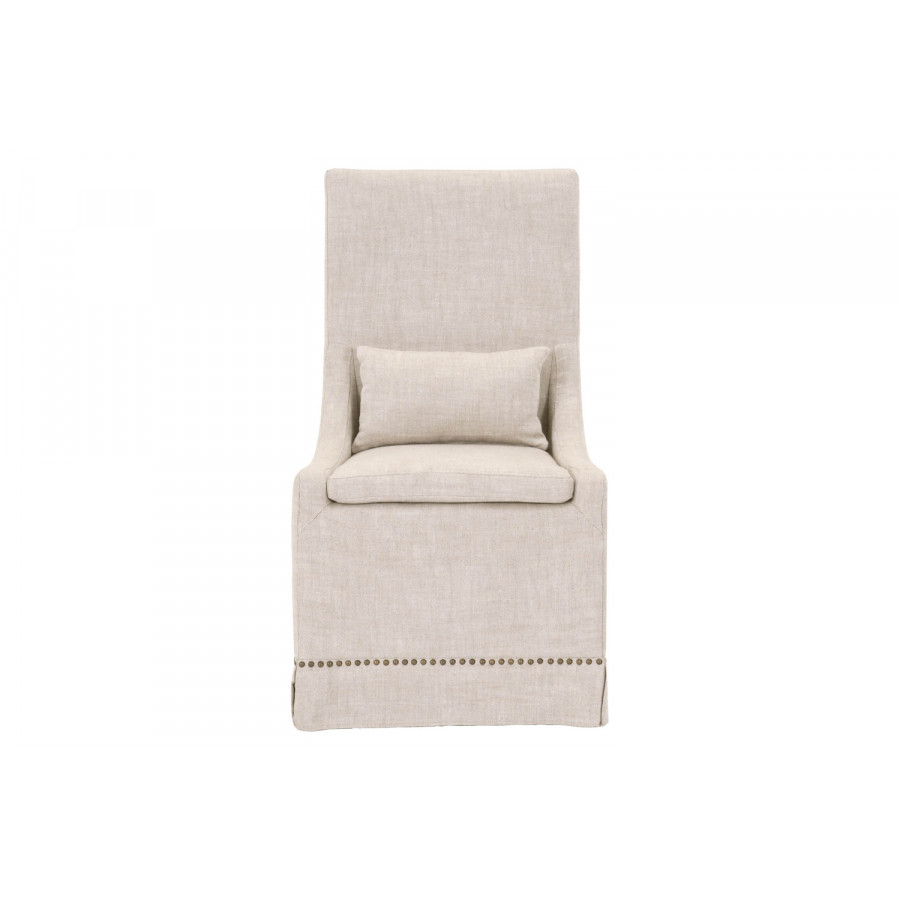 Essentials - Colleen Dining Chair, Set of 2 in Bisque Linen