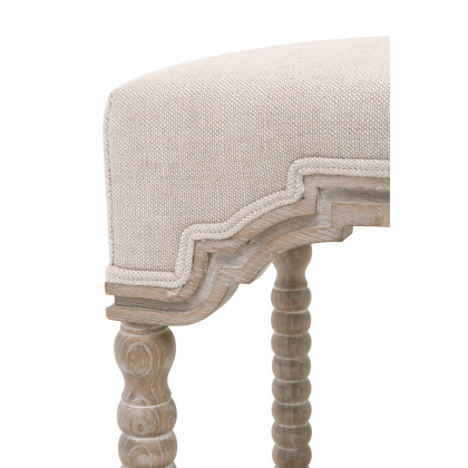 Essentials Rue Counter Stool - Bisque French Linen