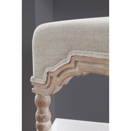 Essentials Rue Counter Stool - Bisque French Linen