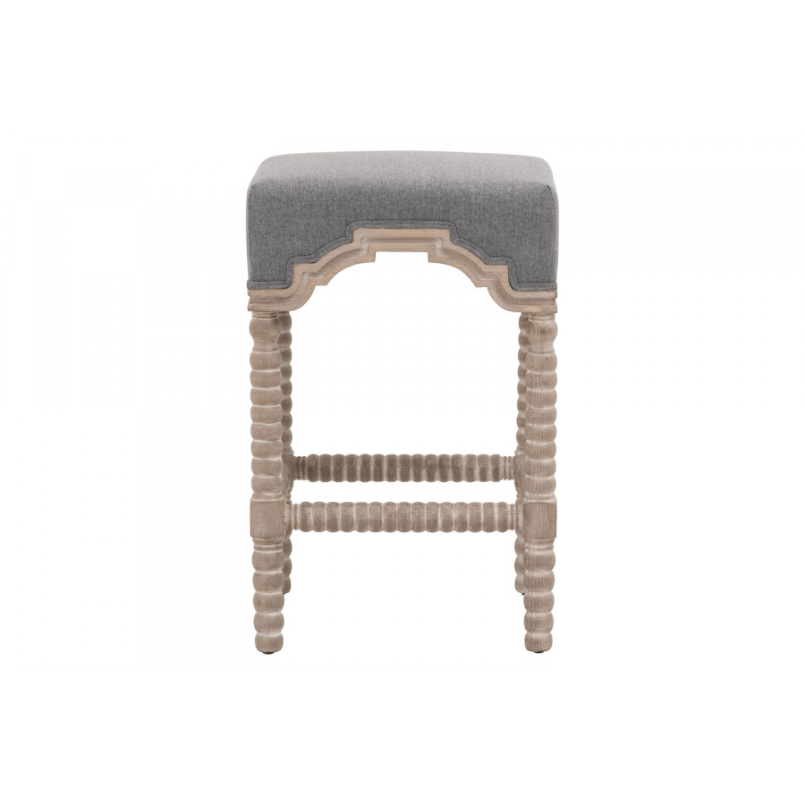 Essentials Rue Counter Stool - Earl Gray Natural Gray