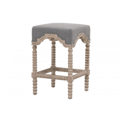 Essentials Rue Counter Stool - Earl Gray Natural Gray