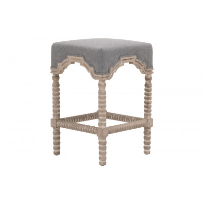 Essentials Rue Counter Stool - Earl Gray Natural Gray