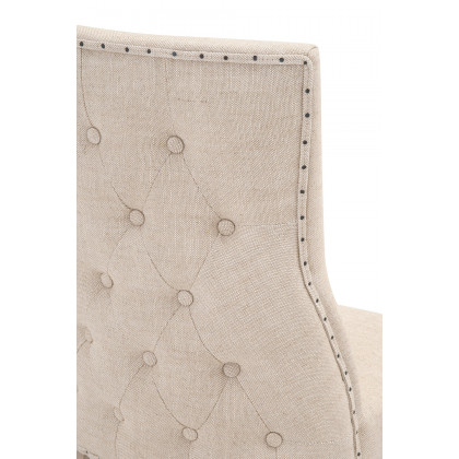 Essentials - Lourdes Dining Chair, Set of 2 in Bisque Natural Gray