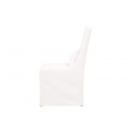 Essentials Colette Slipcover Dining Chair, Set of 2 - Livesmart Peyton Pearl