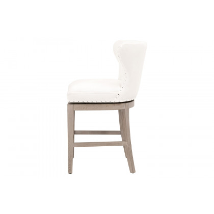 Essentials Milton Swivel Counter Stool - LiveSmart Peyton