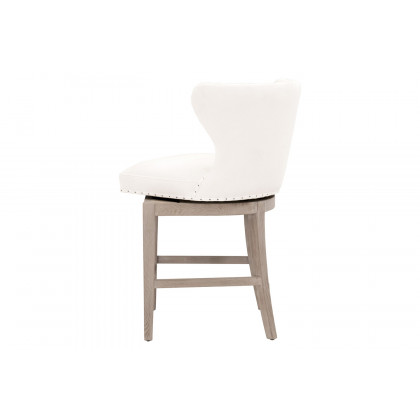 Essentials Milton Swivel Counter Stool - LiveSmart Peyton