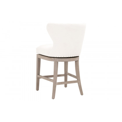 Essentials Milton Swivel Counter Stool - LiveSmart Peyton