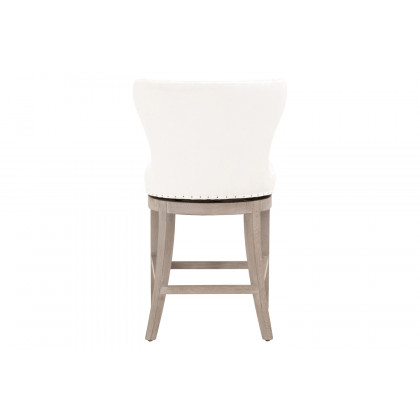 Essentials Milton Swivel Counter Stool - LiveSmart Peyton
