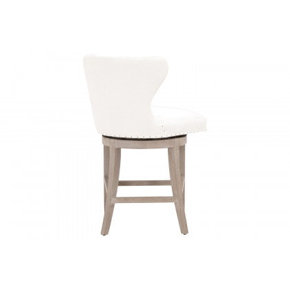 Essentials Milton Swivel Counter Stool - LiveSmart Peyton
