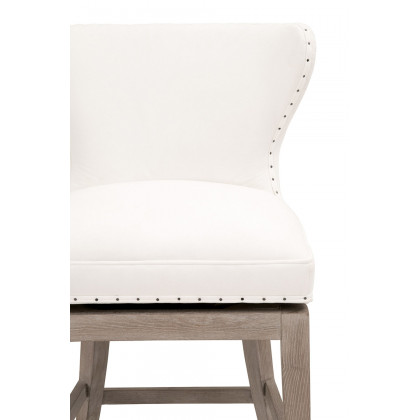 Essentials Milton Swivel Counter Stool - LiveSmart Peyton
