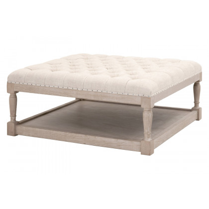Essentials - Townsend Tufted Upholstered Coffee Table