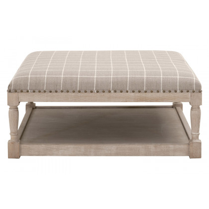 Essentials - Townsend Tufted Upholstered Coffee Table