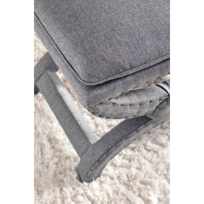 Essentials Gaston Ottoman - Earl Gray