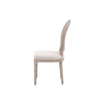 Essentials - Oliver Dining Chair, Set of 2 in Natural Gray Ash Bisque