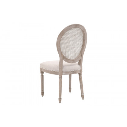 Essentials - Oliver Dining Chair, Set of 2 in Natural Gray Ash Bisque