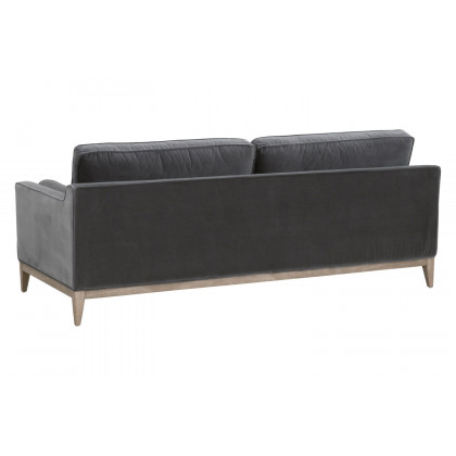 Essentials Parker 86" Post Modern Sofa - Dark Dove Velvet