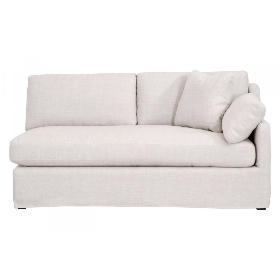Essentials - Lena Modular Slipcover 2-Seat Left Slope Arm Sofa