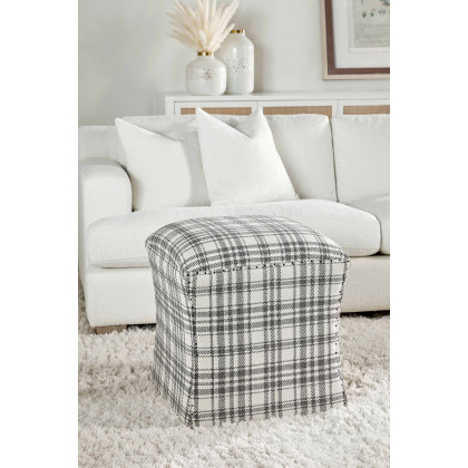 Essentials Dean 92" California Casual Sofa - Boucle Snow Natural Gray
