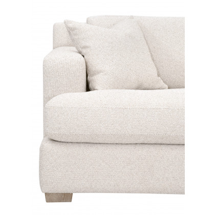 Essentials Dean 92" California Casual Sofa - LiveSmart Gellar-Linen, Natural Gray Oak