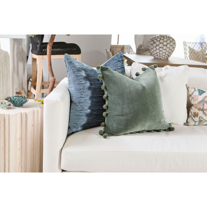 Essentials - Siena 96" Plinth Base Sofa in LiveSmart Machale Ivory