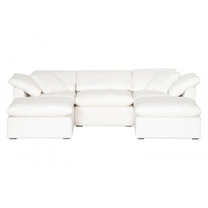 Essentials Sky Modular Armless Chair - Peyton Pearl