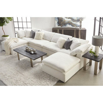 Essentials Sky Modular Armless Chair - Peyton Pearl