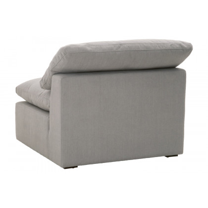 Essentials Sky Modular Armless Chair - Peyton Slate