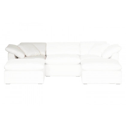 Essentials Sky Modular Corner Chair - Peyton Pearl