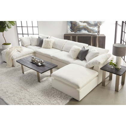 Essentials Sky Modular Corner Chair - Peyton Pearl