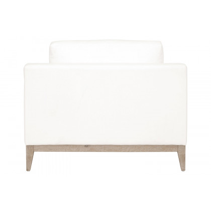 Essentials - Vienna Track Arm Sofa Chair in LiveSmart Peyton Pearl Natural Gray