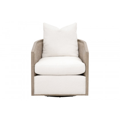 Essentials - McGuire Swivel Club Chair
