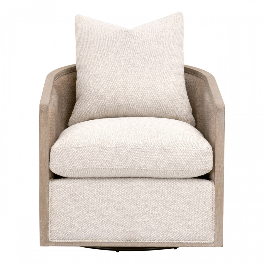 Essentials - McGuire Swivel Club Chair