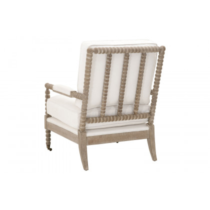 Essentials Rouleau Club Chair - LiveSmart Peyton