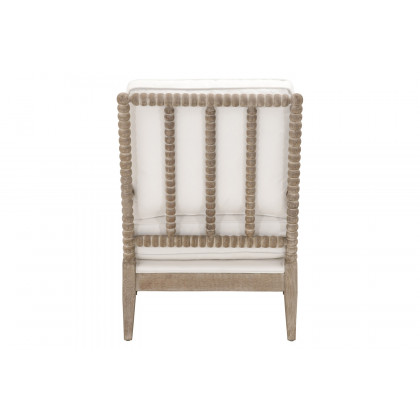 Essentials Rouleau Club Chair - LiveSmart Peyton