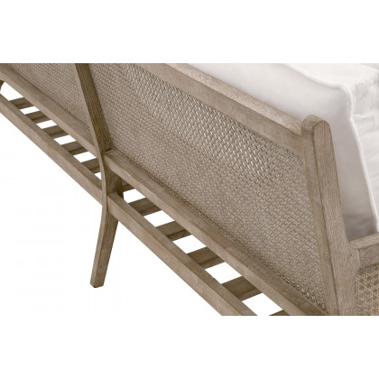 Essentials Leone 84" Settee - LiveSmart Peyton