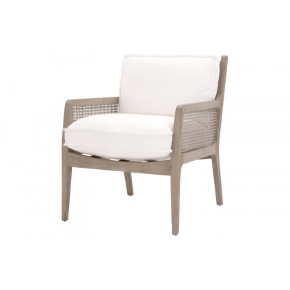 Essentials Leone Club Chair - LiveSmart Peyton Pearl Natural Gray
