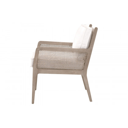Essentials Leone Club Chair - LiveSmart Peyton Pearl Natural Gray