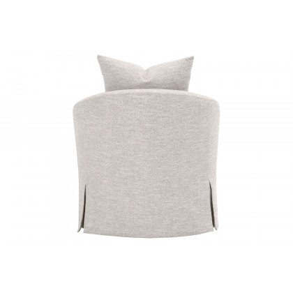 Essentials Faye Slipcover Swivel Club Chair - Mineral Birch