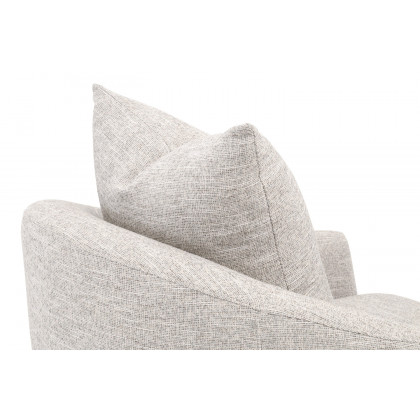 Essentials Faye Slipcover Swivel Club Chair - Mineral Birch