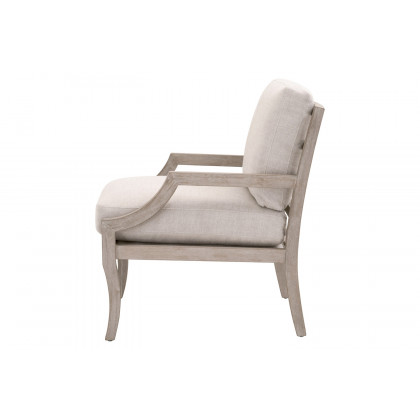 Essentials Stratton Club Chair - Bisque Natural Gray