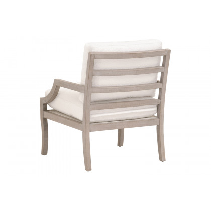 Essentials Stratton Club Chair - Boucle Snow Natural Gray