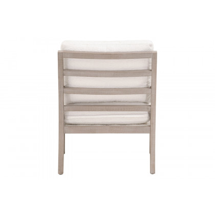 Essentials Stratton Club Chair - Boucle Snow Natural Gray