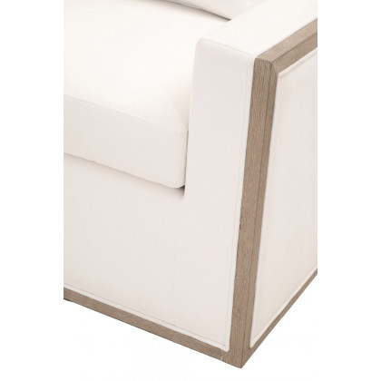 Essentials Paxton Swivel Club Chair - LiveSmart Peyton Pearl Natural Gray